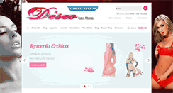 Desktop Screenshot of deseosexshop.com